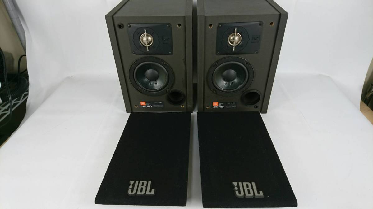 JBL コンパクト2ウェイ スピーカー J213PRO 左右セットを買い取りました