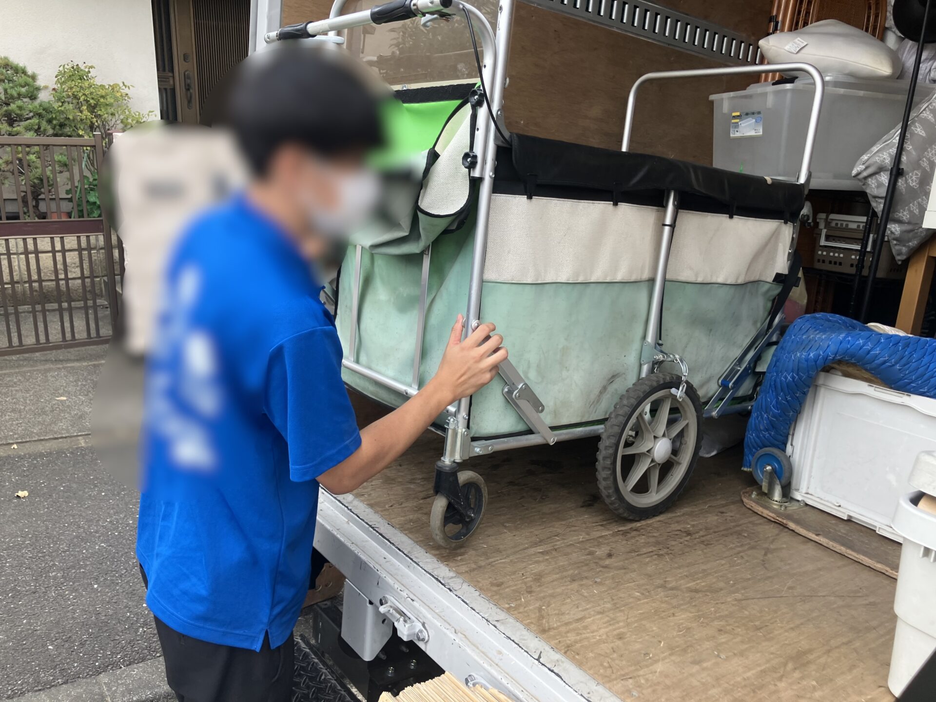 「1Kのアパートからカートをお引き取りしました」作業写真
